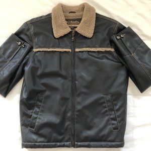 Columbia sherpa lined aviator jacket